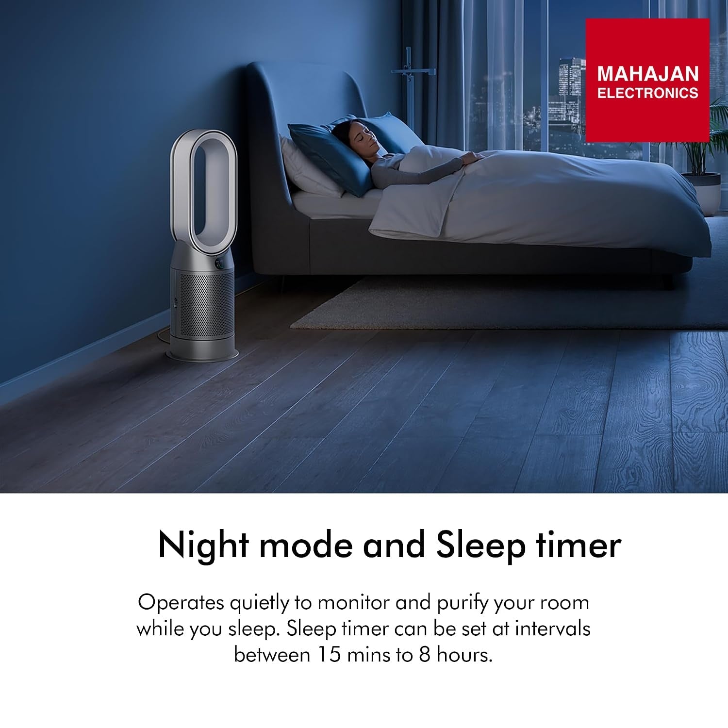 Dyson Air Purifier Hot+Cool HP11 | 3 in 1- Heater, fan & purifier | Removes 99.95% of allergens & pollutants PM 0.1 | Control via remote, App, voice assistants | 2 Year Warranty Dyson