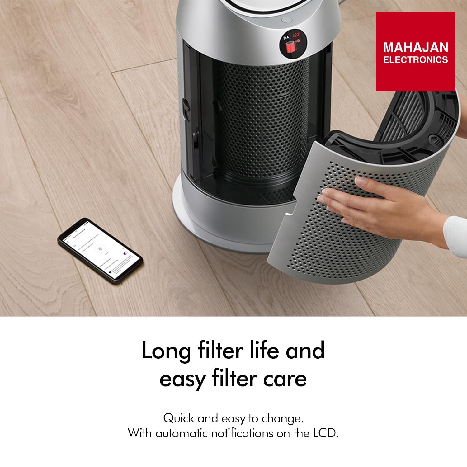 Dyson Air Purifier Hot+Cool HP11 | 3 in 1- Heater, fan & purifier | Removes 99.95% of allergens & pollutants PM 0.1 | Control via remote, App, voice assistants | 2 Year Warranty Dyson