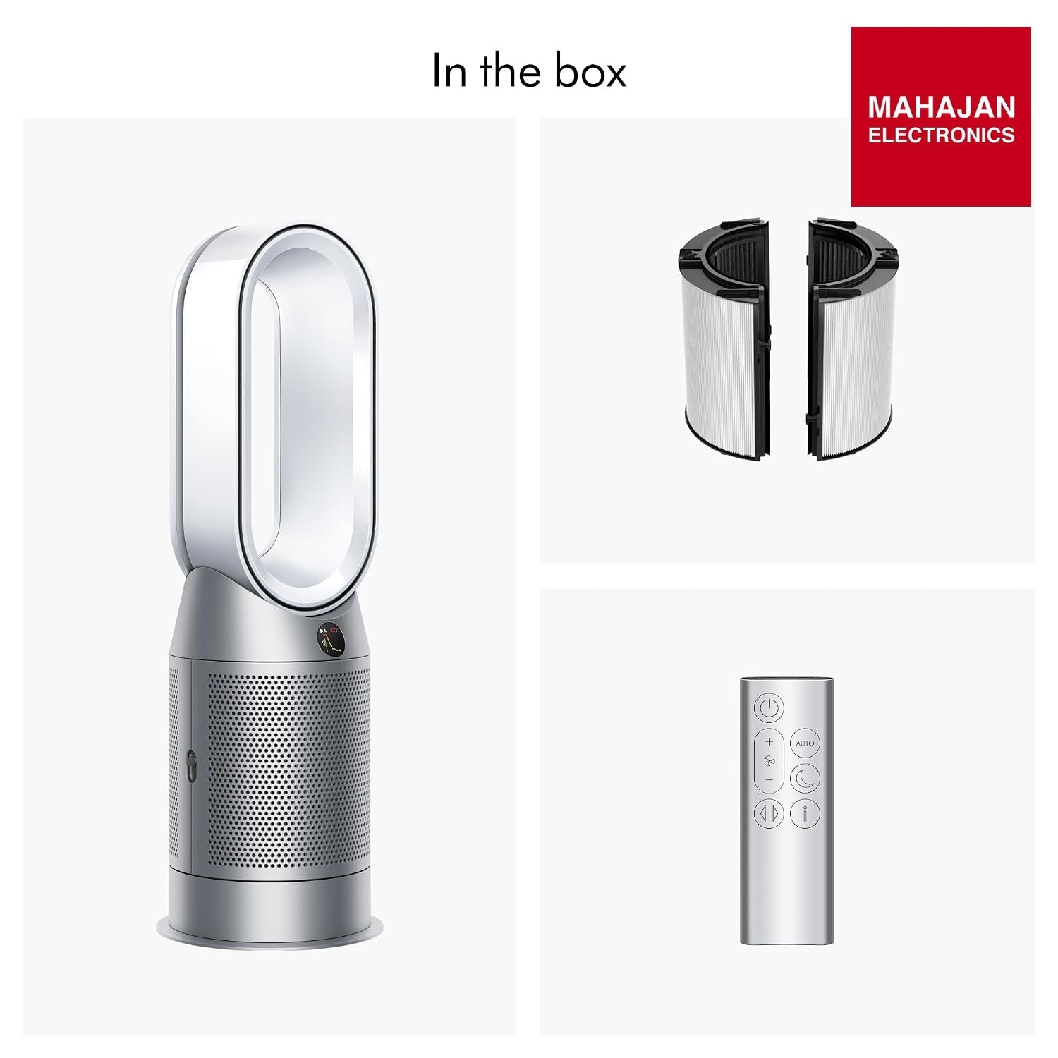 Dyson Air Purifier Hot+Cool HP11 | 3 in 1- Heater, fan & purifier | Removes 99.95% of allergens & pollutants PM 0.1 | Control via remote, App, voice assistants | 2 Year Warranty Dyson