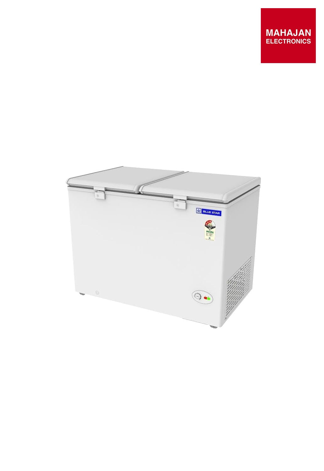 Blue Star HT3-C350 350 Litre Hard Top Deep Freezer | 3 Star Energy Rating | QuadraCool Technology | Fast – Mahajan Electronics Online.