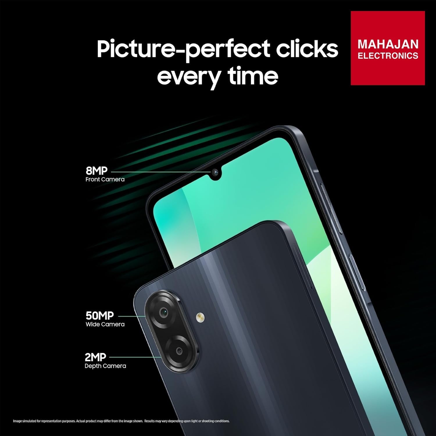 Samsung Galaxy M07 Mobile (Black, 4GB RAM, 64GB Storage) | MediaTek Helio G99 | AnTuTu 624K | IP54| 50MP – Mahajan Electronics Online.