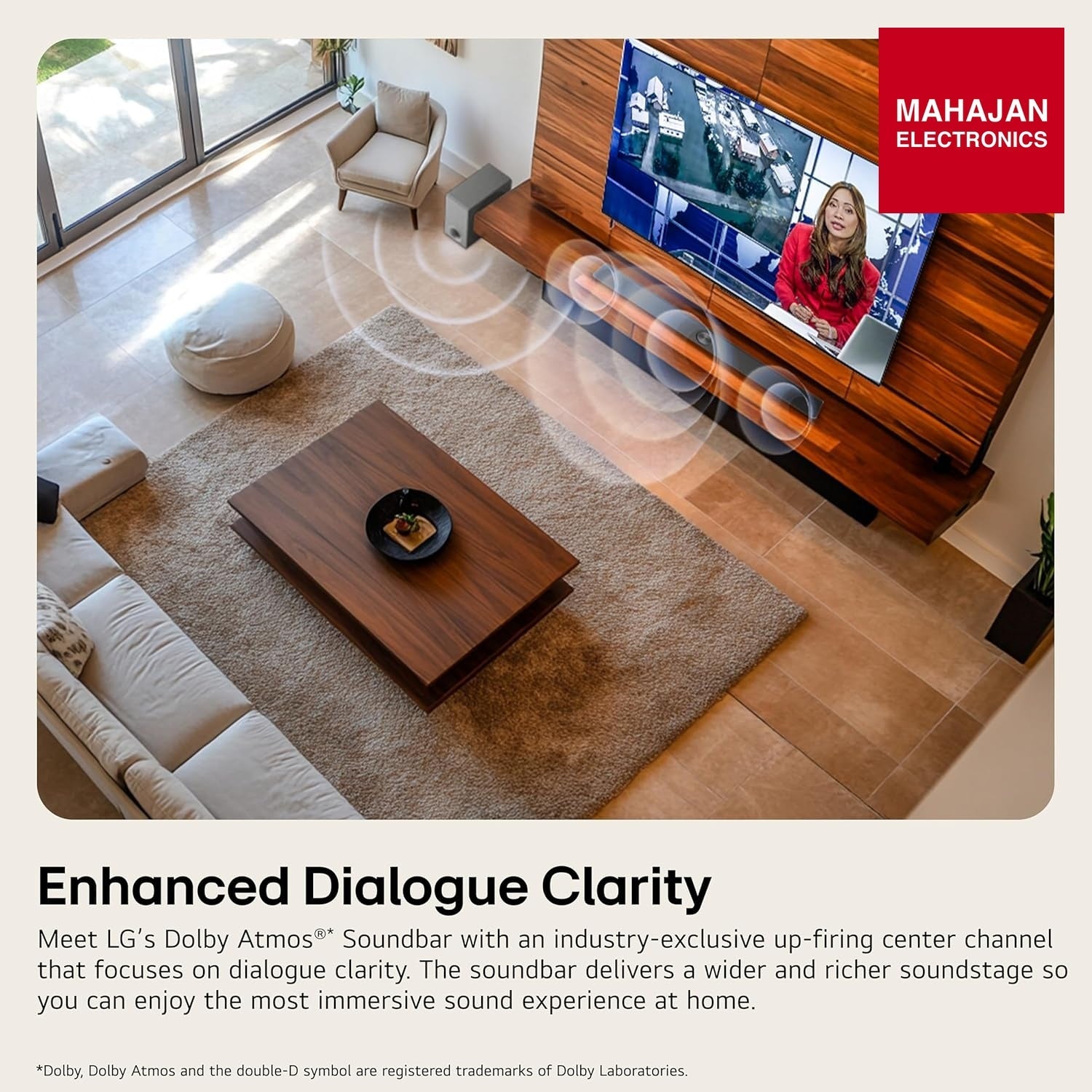 LG S70TY 400W 3.1.1 Channel Dolby Atmos, Center Up-Firing, Wow Orchestra Soundbar with HDMI, USB & Bluetooth – Mahajan Electronics Online.