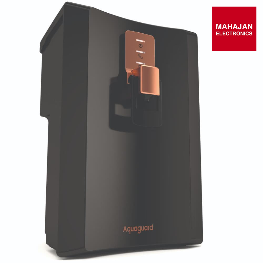 Aquaguard Enrich Superio 5L RO+UV+SS Water Purifier – Black & Metallic Copper(GWPDESR2X10B00) Eureka Forbes – Mahajan Electronics Online.