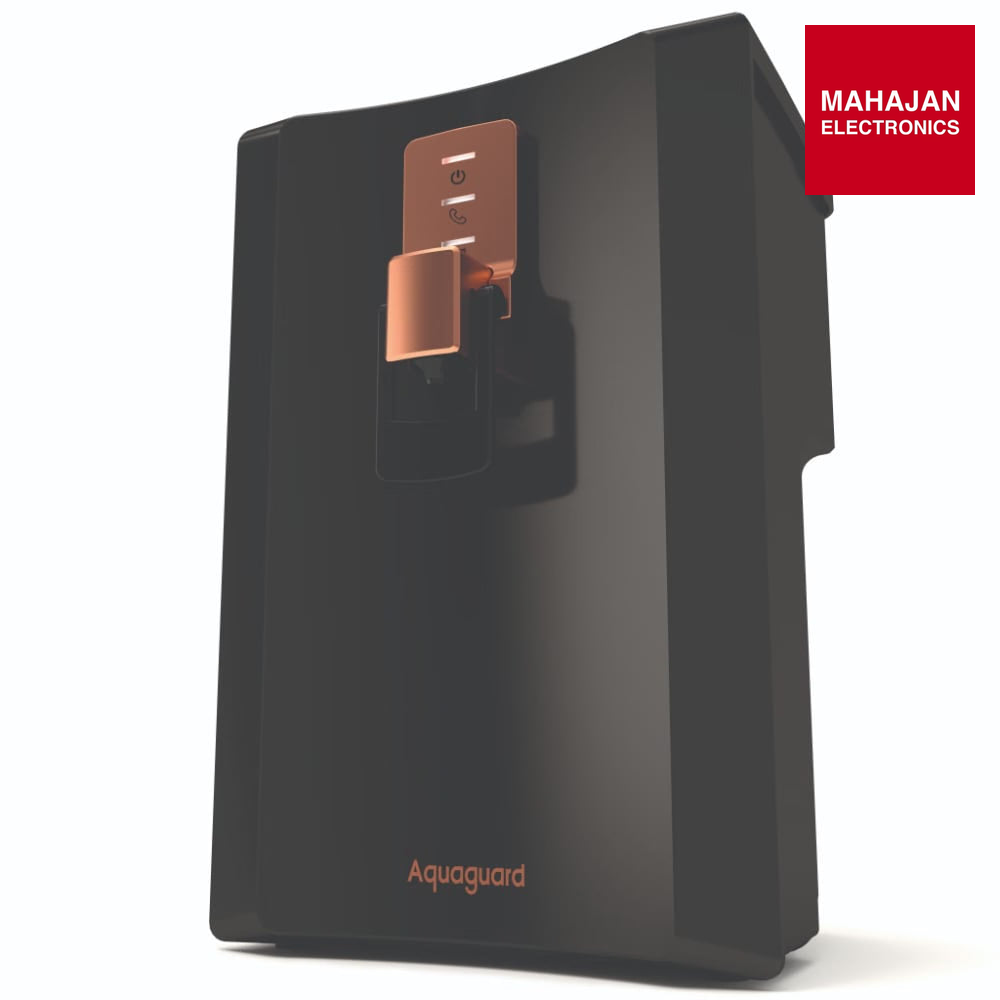 Aquaguard Enrich Superio 5L RO+UV+SS Water Purifier – Black & Metallic Copper(GWPDESR2X10B00) Eureka Forbes – Mahajan Electronics Online.