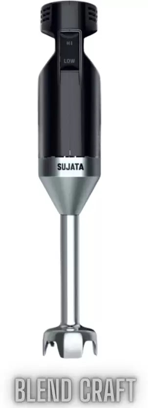 SUJATA BLEND CRAFT 180 W Hand Blender, Electric Whisk (Black) - Mahajan Electronics Online