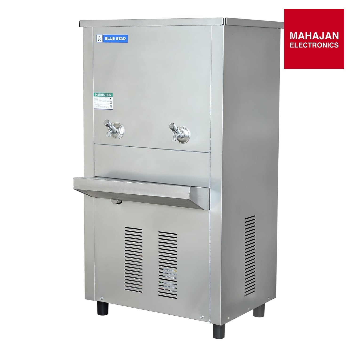 Blue Star SWC6080SS water cooler image 3 with Mahajan Electronics logo