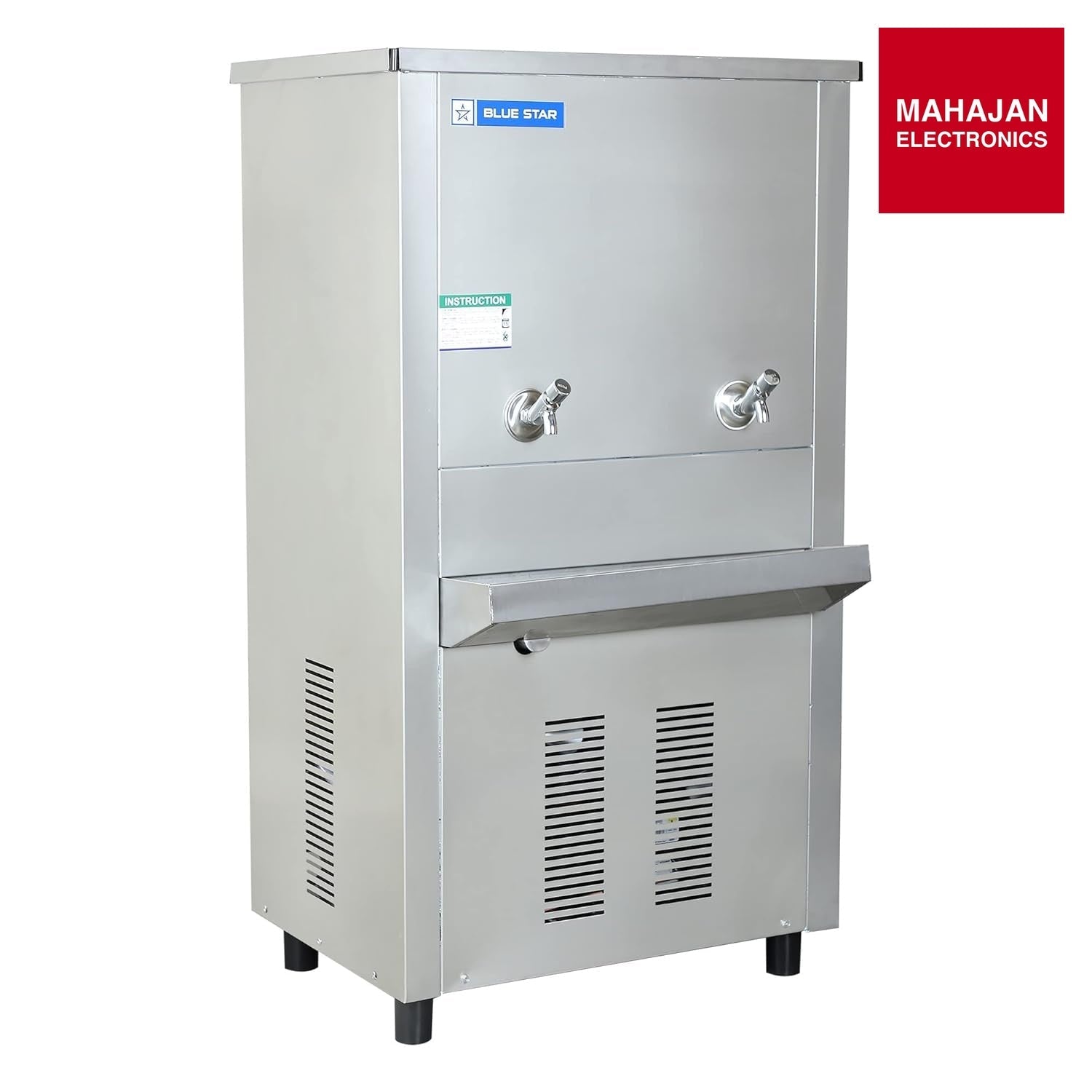 Blue Star SWC6080SS water cooler image 4 with Mahajan Electronics logo