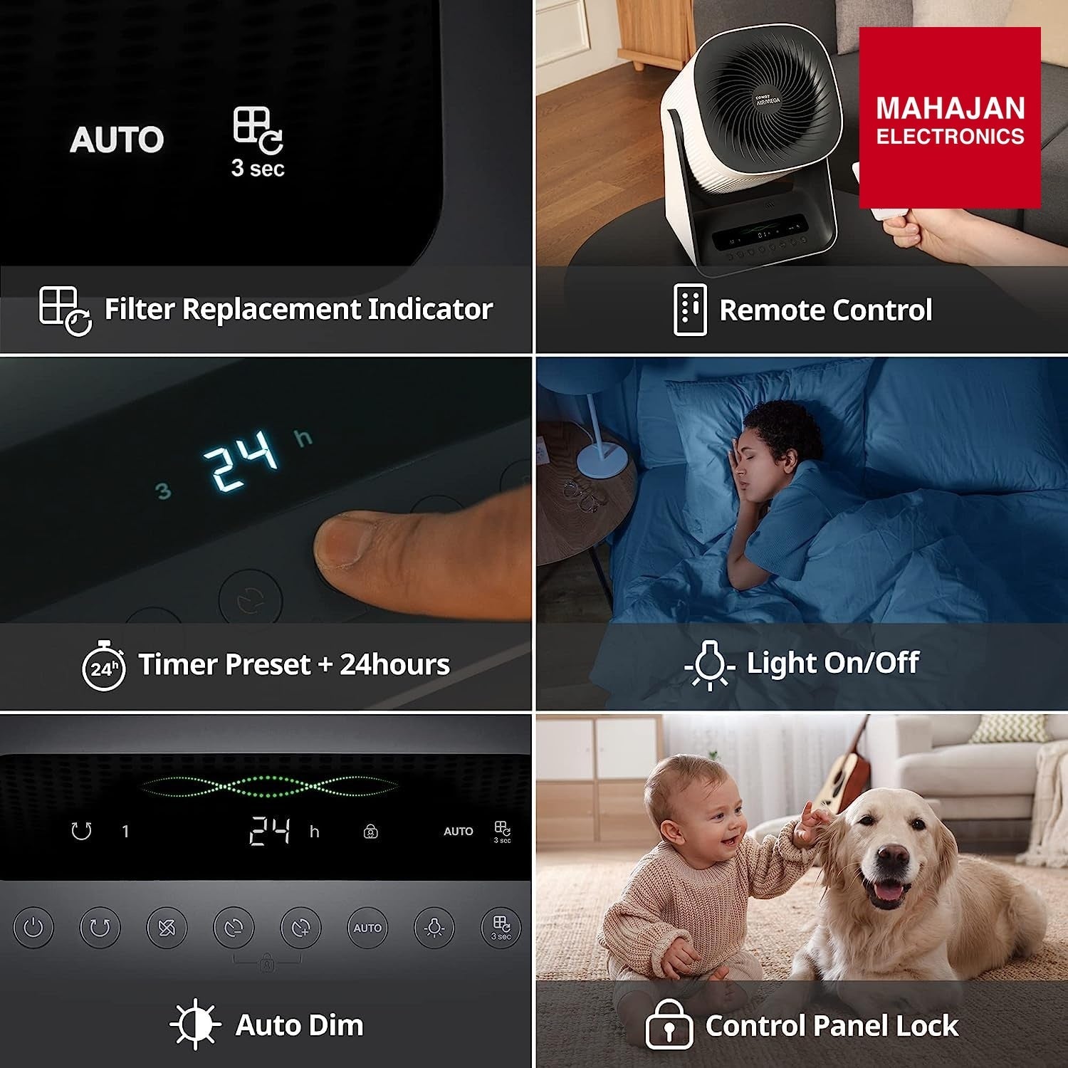 Coway Airmega AIM air purifier – Mahajan Electronics