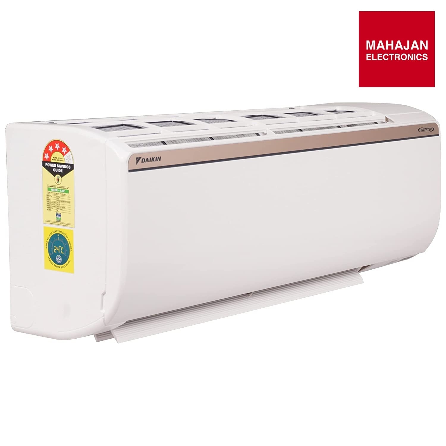Daikin FTHT35UV16  1 Ton 3 Star Hot & Cold Heat Pump Inverter Split Air Conditioners (Copper) Daikin