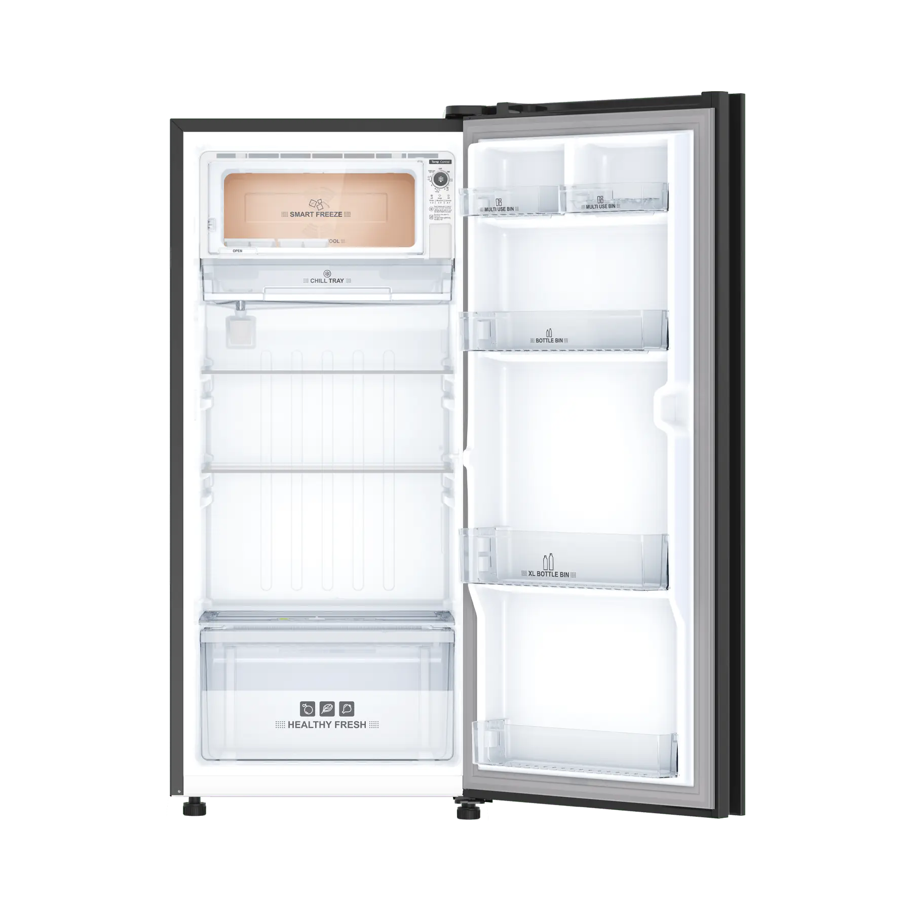 IFBDC-213BFKG Direct - Cool Refrigerator 187 L | 2 Star | Glass Model | Metal - Cool Series 2026 IFB