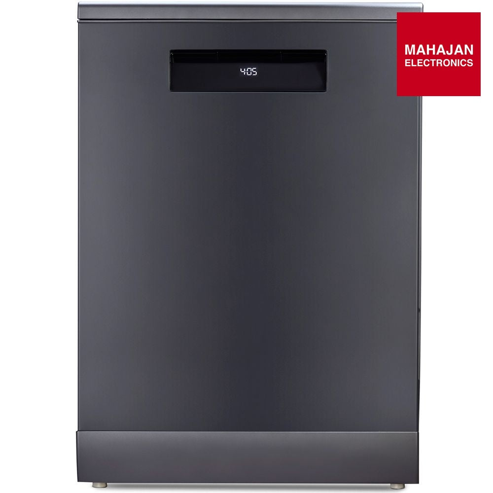 Voltas Beko DF15A 15 Place Setting Dishwasher (Anthracite) | CornerIntense™ | Wi-Fi Smart Control | ProSmart™ Inverter Motor | Made in Turkey Voltas Beko