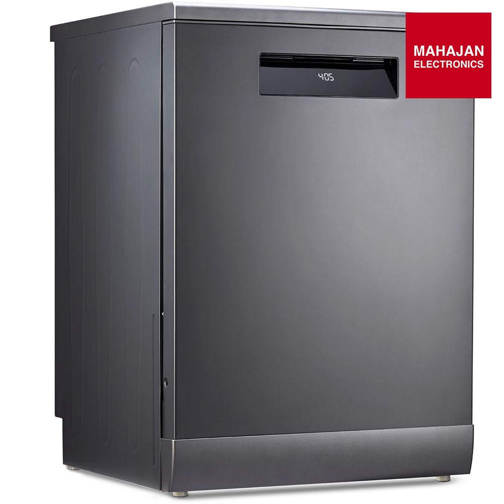 Voltas Beko DF15A 15 Place Setting Dishwasher (Anthracite) | CornerIntense™ | Wi-Fi Smart Control | ProSmart™ Inverter Motor | Made in Turkey Voltas Beko