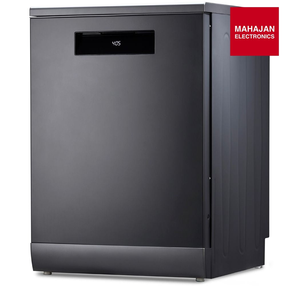 Voltas Beko DF15A 15 Place Setting Dishwasher (Anthracite) | CornerIntense™ | Wi-Fi Smart Control | ProSmart™ Inverter Motor | Made in Turkey Voltas Beko