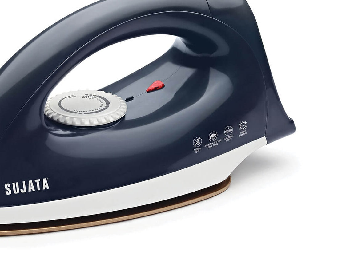 Sujata Smooth Slide  1100 W Dry Iron (Midnight Blue)