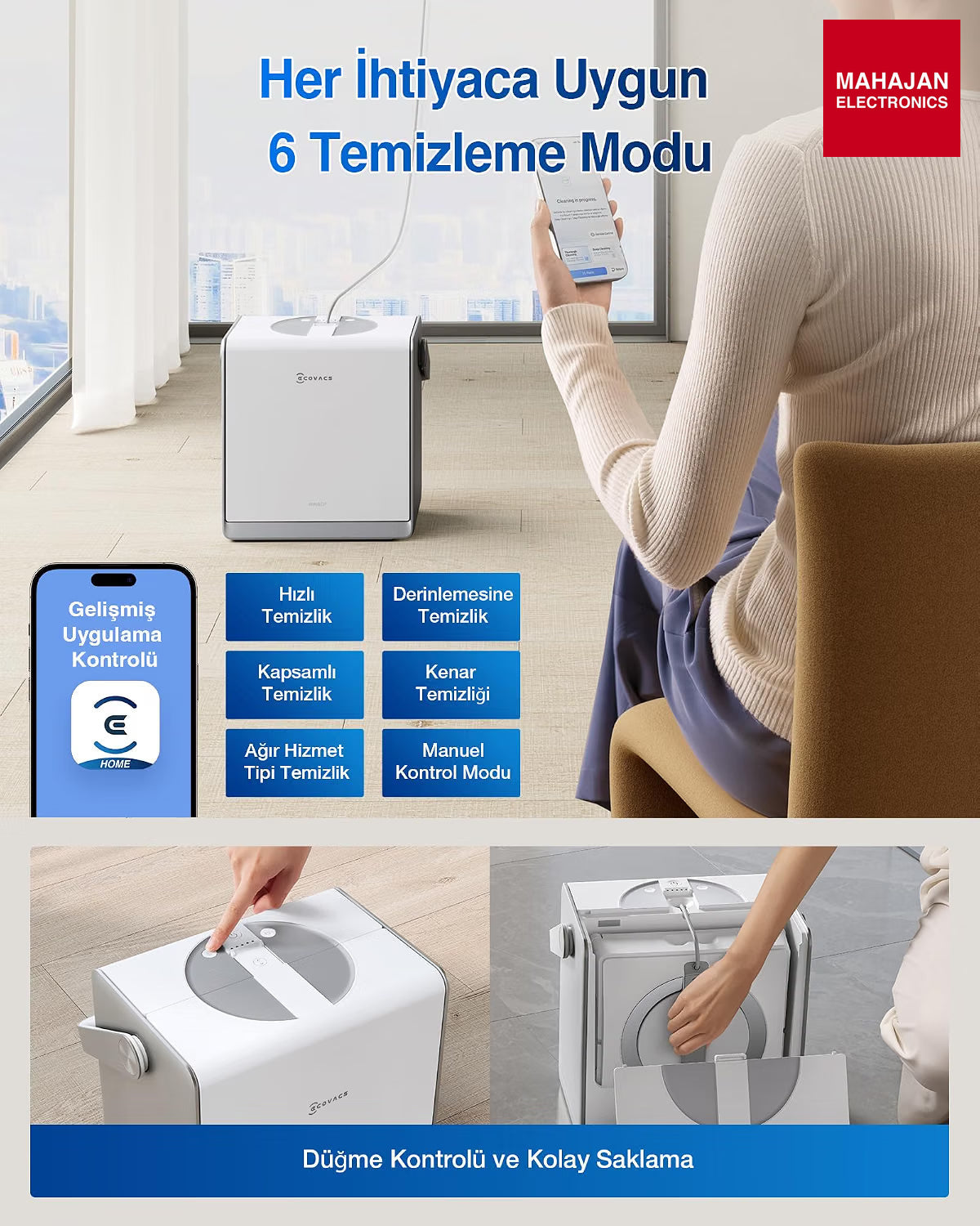 ECOVACS WINBOT W2 Pro Omni – Mahajan Electronics