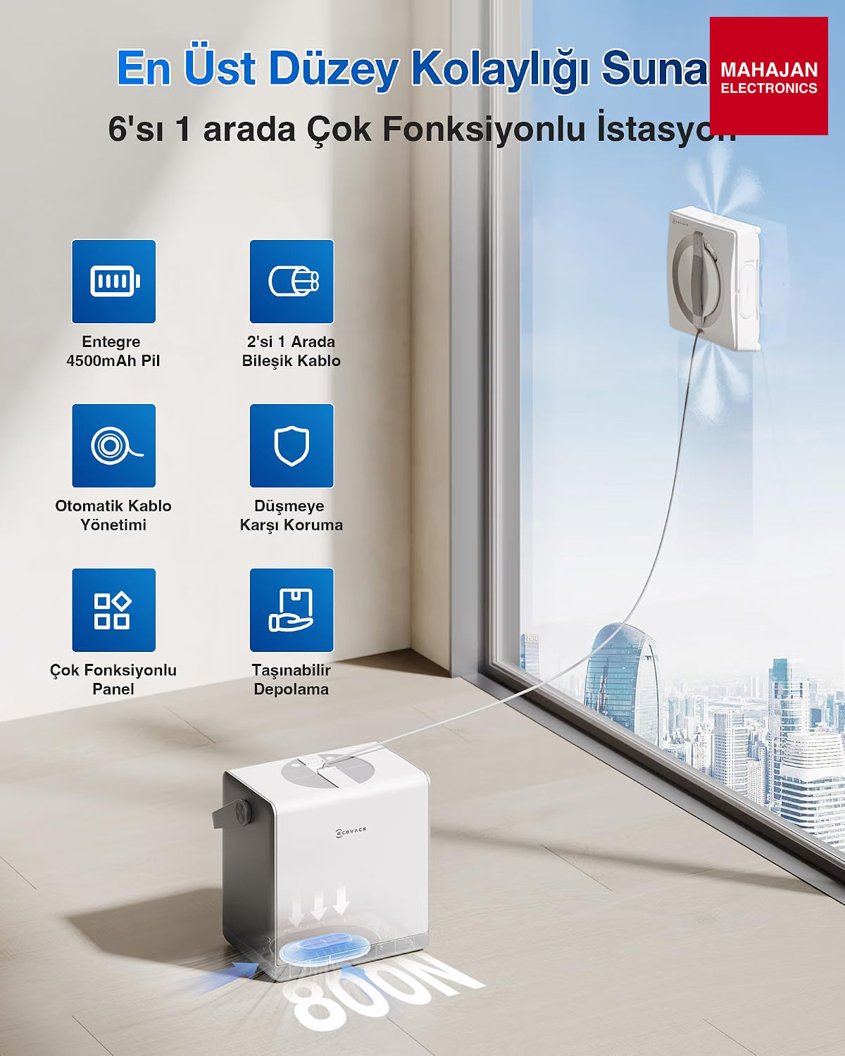 ECOVACS WINBOT W2 Pro Omni – Mahajan Electronics