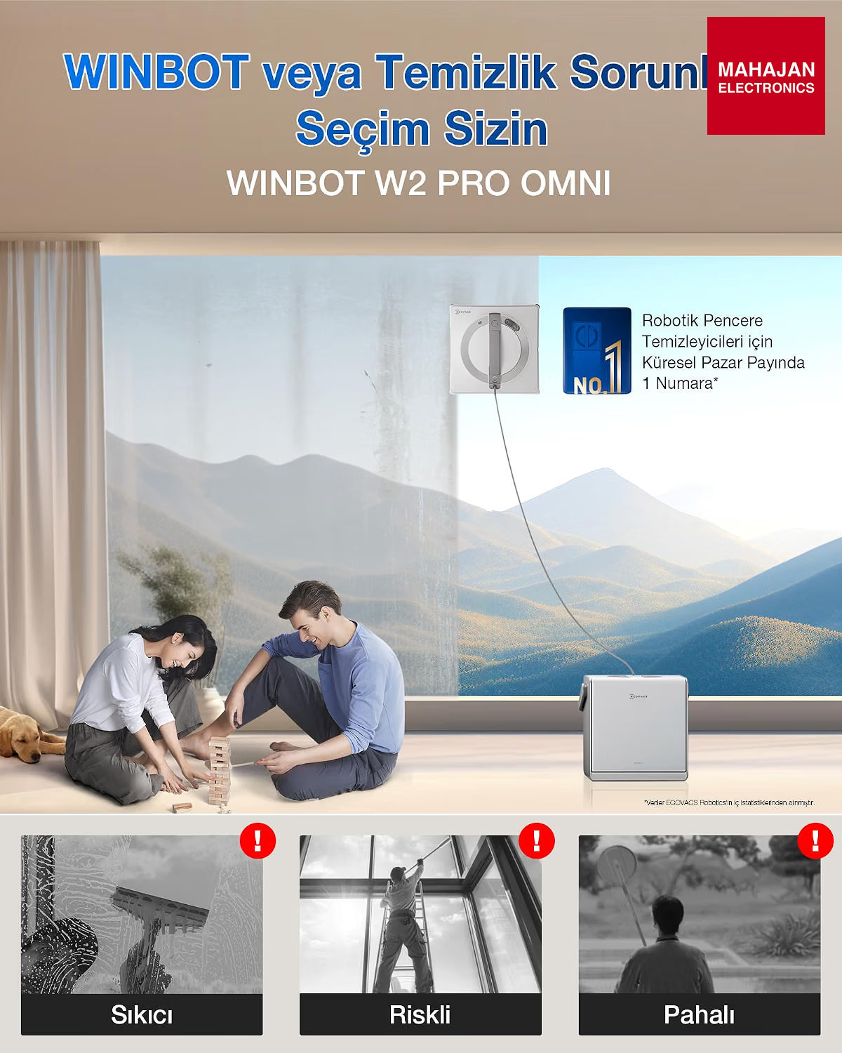 ECOVACS WINBOT W2 Pro Omni – Mahajan Electronics