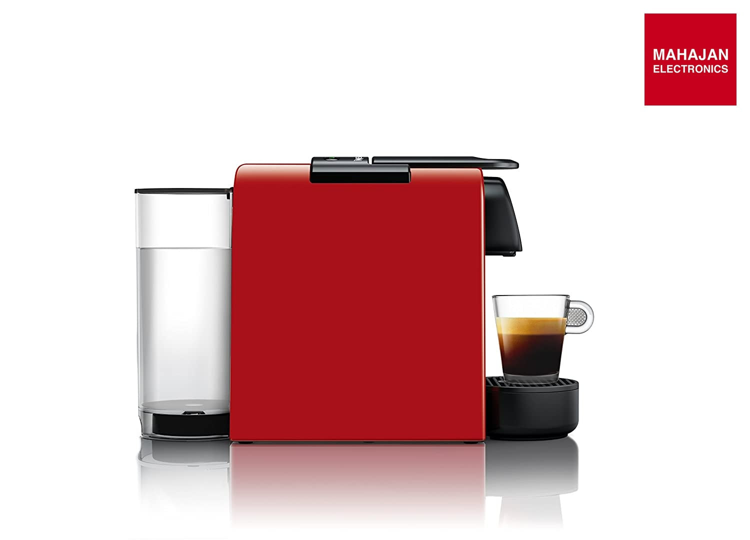Nespresso Essenza Mini Espresso Machine (Red) | 19 Bar Coffee Maker Nespresso