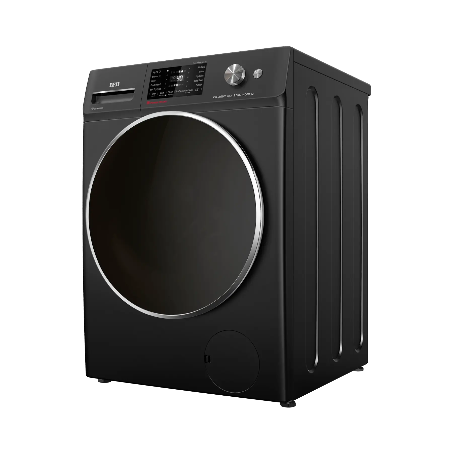 IFB Executive BXN 9014K Front Load Washing Machine 9 kg | 1400 rpm | Black Mahajan Electronics Online