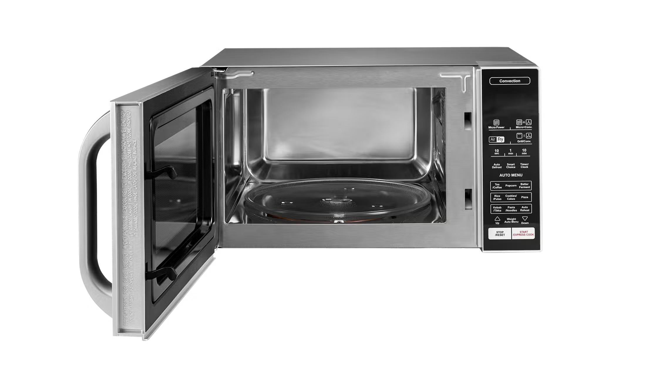 IFB 21SC5 21 L Convection Microwave Oven With Airfryer (Metallic Silver) | 71 Auto Cook Menus | Steam Clean | Oil-Free Cooking | Grill, Bake, Reheat & Ferment | 3-Year Magnetron Warranty-Online Mahajan Electronics