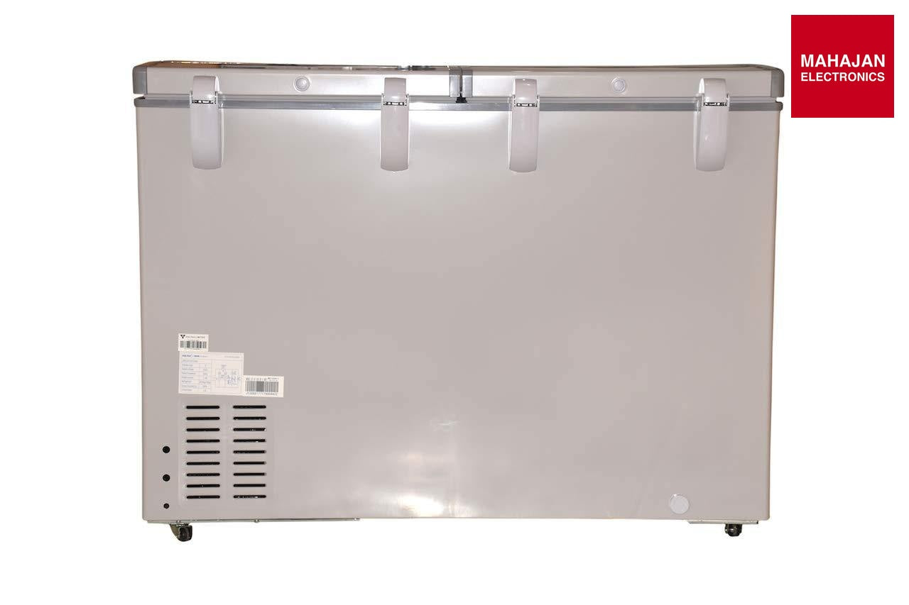 Voltas  CF HT 320 DDP CONVERTIBLE PCM GREY (Double Door Deep Freezer, 320 Liters, Be Pcm Grey). Voltas Beko