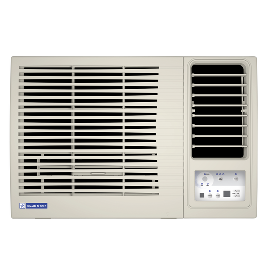 Blue Star WFD309L (FIXED SPEED) | WINDOW AC | 3 STAR | 0.8 TON Mahajan Electronics Online