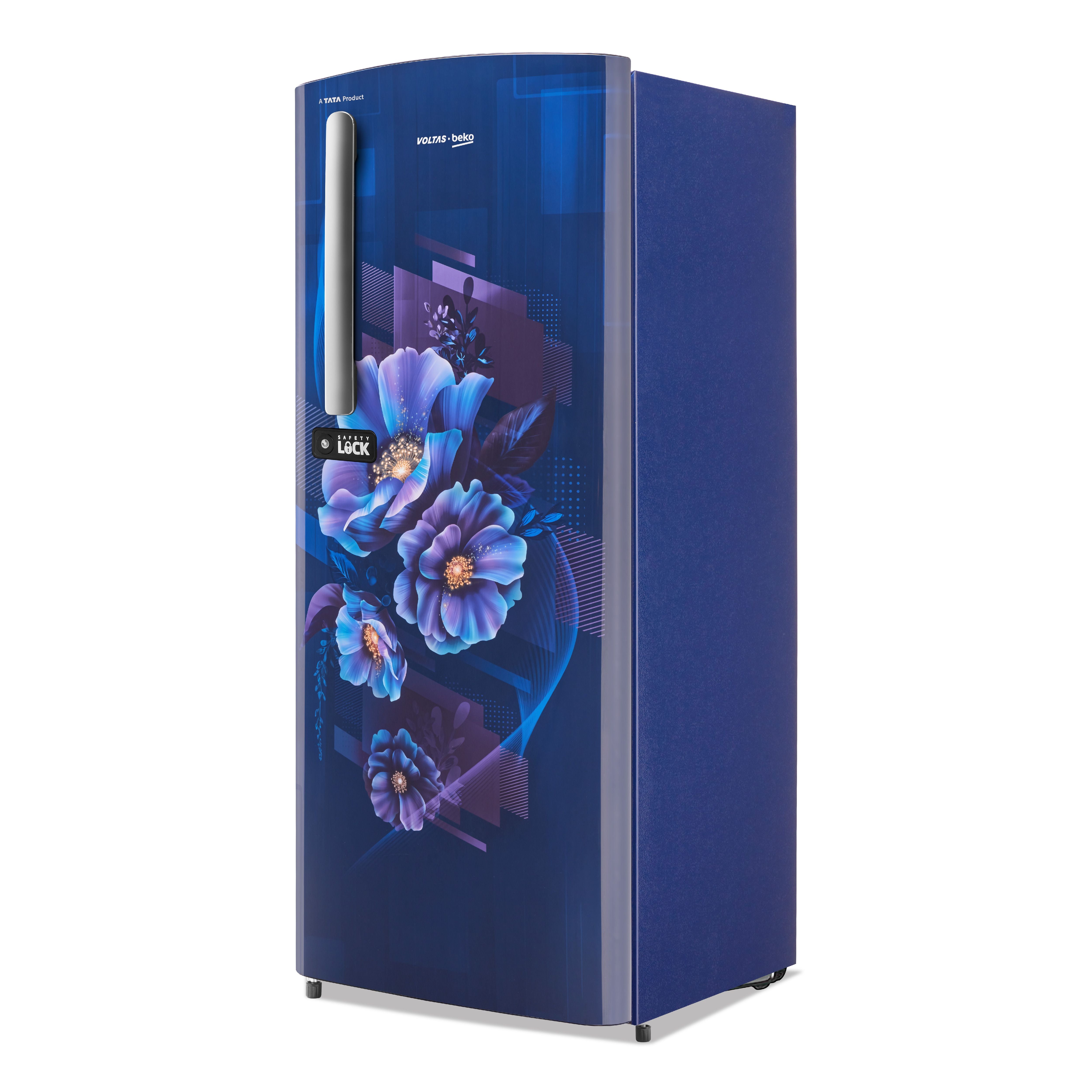 Voltas Beko RDC245C/W0BBE0M000UGD 210 L 3 Star Single Door Refrigerator Dahlia Blue,  | Direct Cool | Fresh Box Technology | Energy Efficient (Copy) mahajan electrinics online