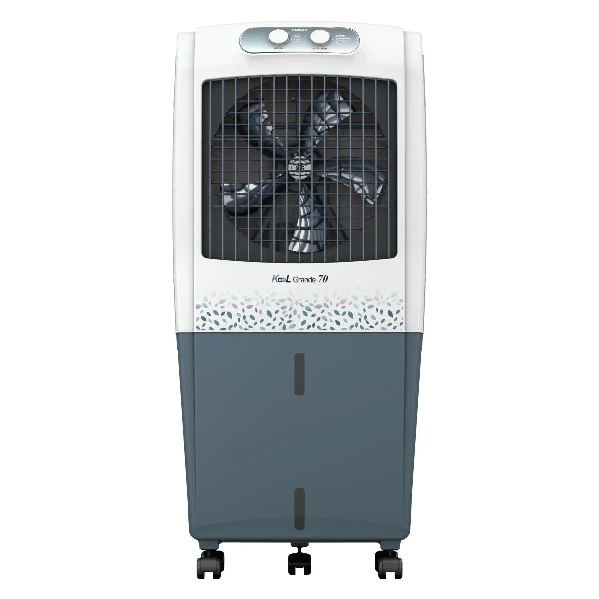 Havells KoolGrande 90 L Desert Air Cooler 90 L White Grey GHRACCE090 Mahajan Electronics Online