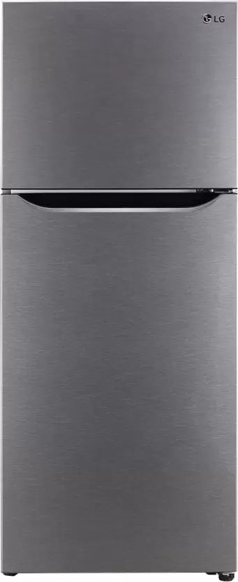 LG GL-N292BDSY 242 L with Inverter Refrigerator Freezer on top, Dazzle Steel Mahajan Electronics Online