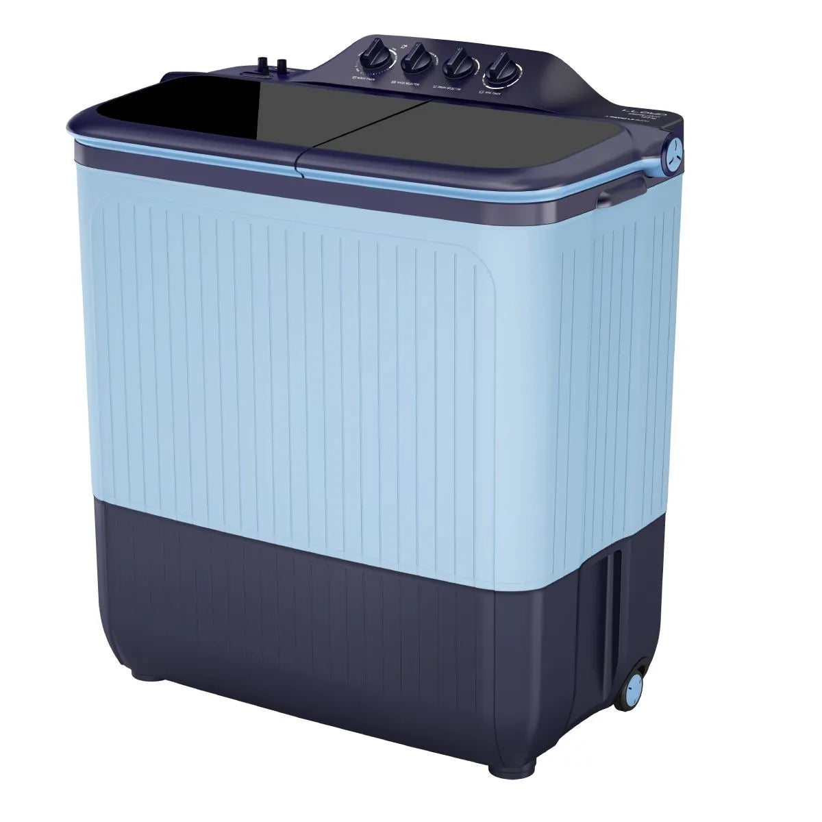 Lloyd GLWS125EPHIB Elante Pluss 12 Kg 5 Star Semi-Automatic Top Load Washing Machine Indigo Blue Mahajan Electronics online 