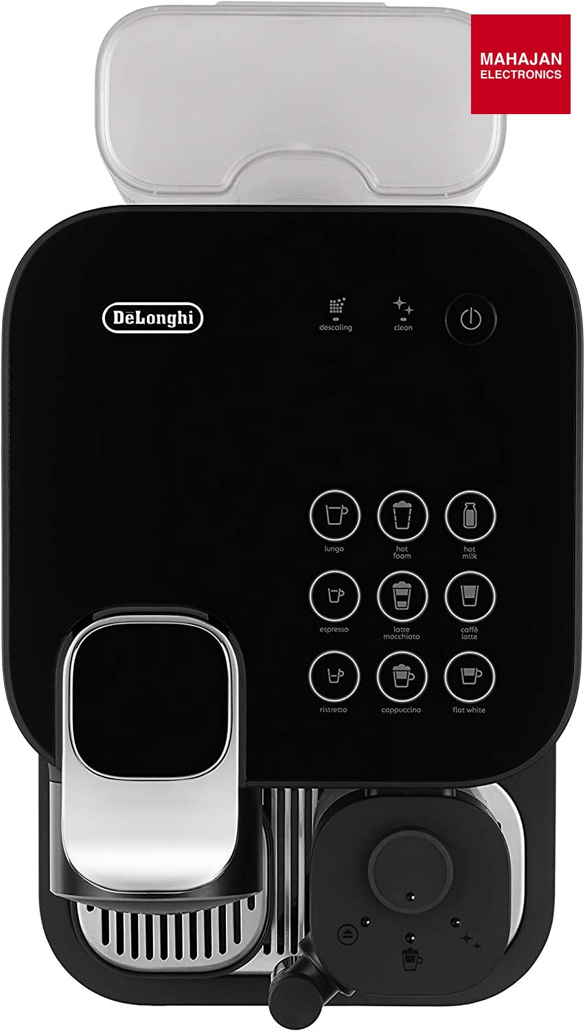 Nespresso Gran Lattissima by De’Longhi 19 Bar Coffee & Espresso Machine with Milk Frother | 9 One-Touch Recipes, Auto Clean, Fast Heat-Up, Glass Touch Panel | Sophisticated Black | Made in Italy Nespresso