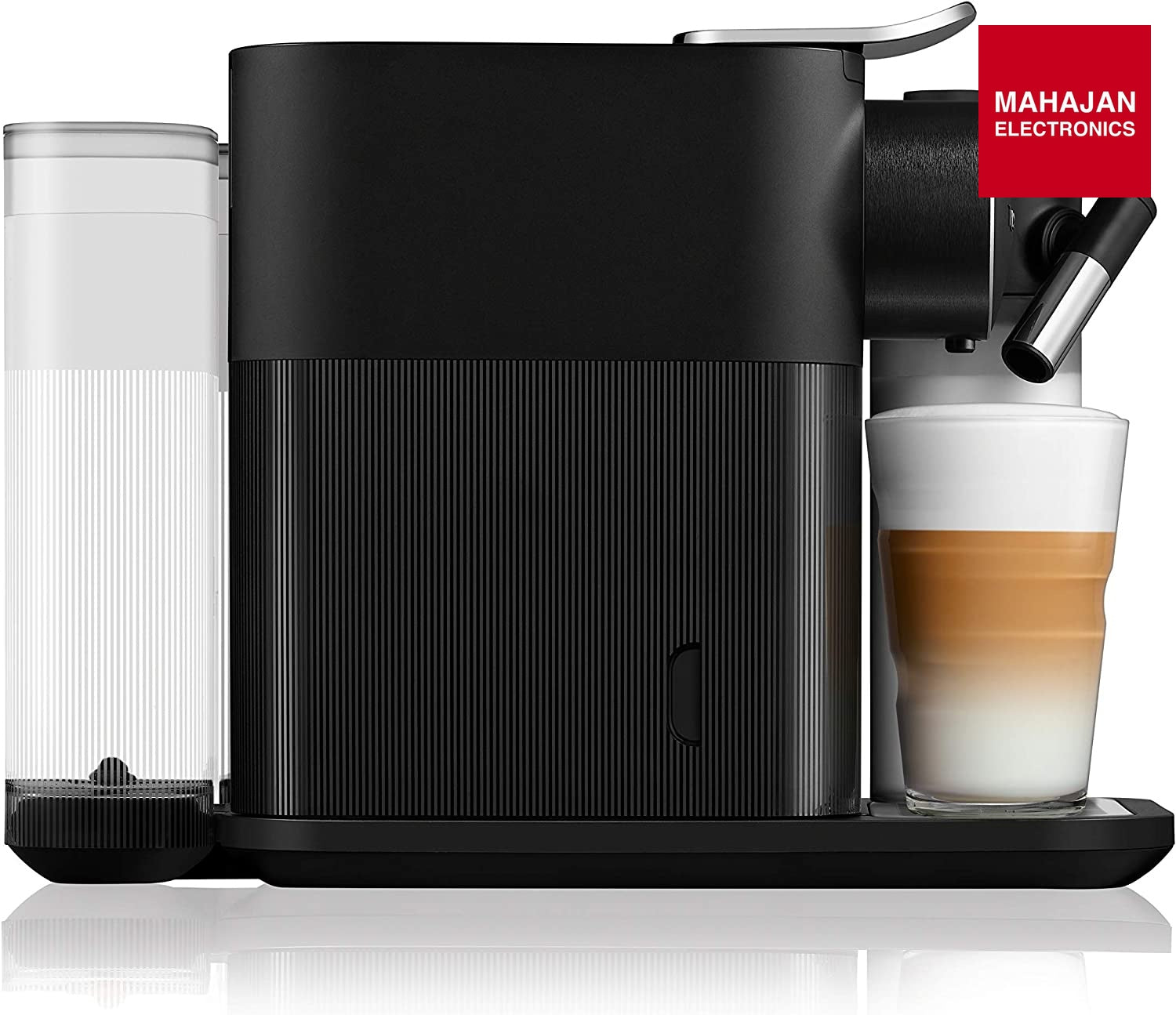 Nespresso Gran Lattissima by De’Longhi 19 Bar Coffee & Espresso Machine with Milk Frother | 9 One-Touch Recipes, Auto Clean, Fast Heat-Up, Glass Touch Panel | Sophisticated Black | Made in Italy Nespresso