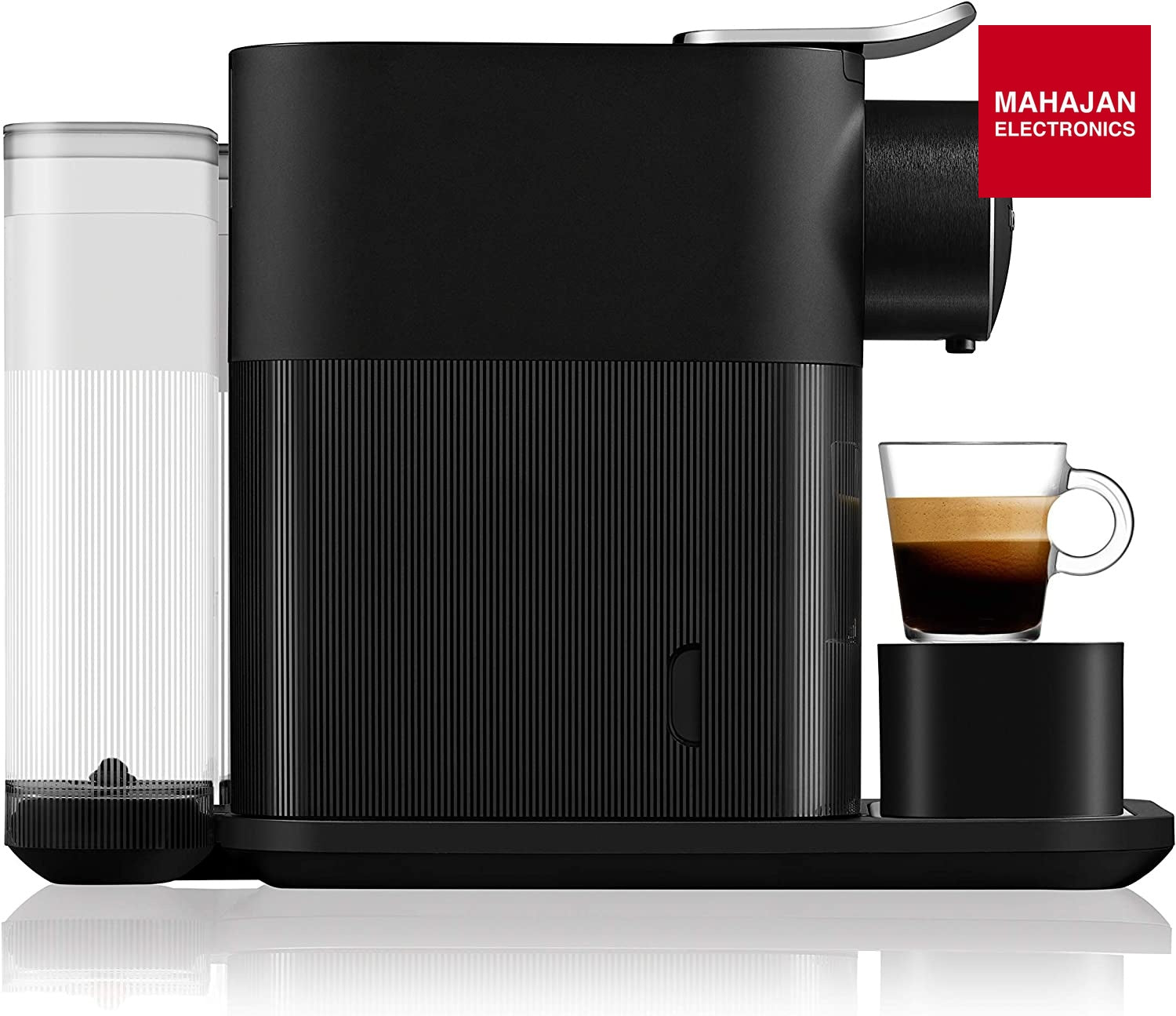 Nespresso Gran Lattissima by De’Longhi 19 Bar Coffee & Espresso Machine with Milk Frother | 9 One-Touch Recipes, Auto Clean, Fast Heat-Up, Glass Touch Panel | Sophisticated Black | Made in Italy Nespresso