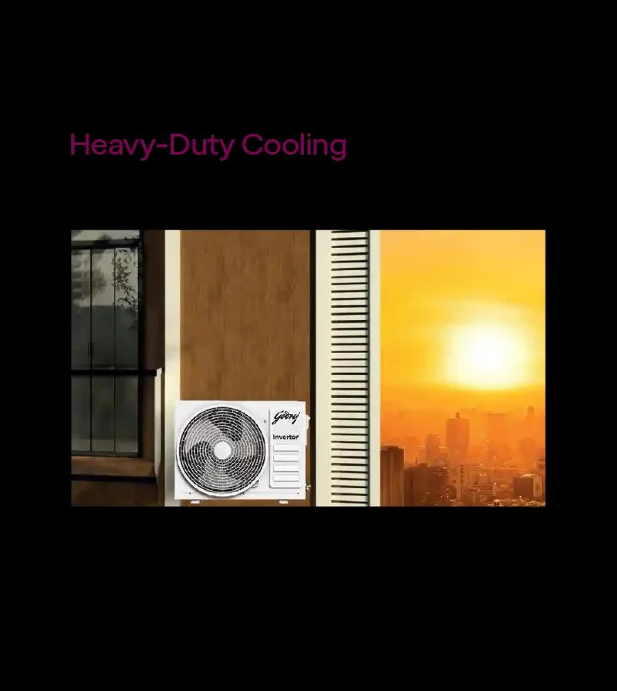 GODREJ  HIC 18Q5TH WA 1.5 TON INVERTER 5 STAR SPLIT AC - AC 1.5T DS mahajan electronics online