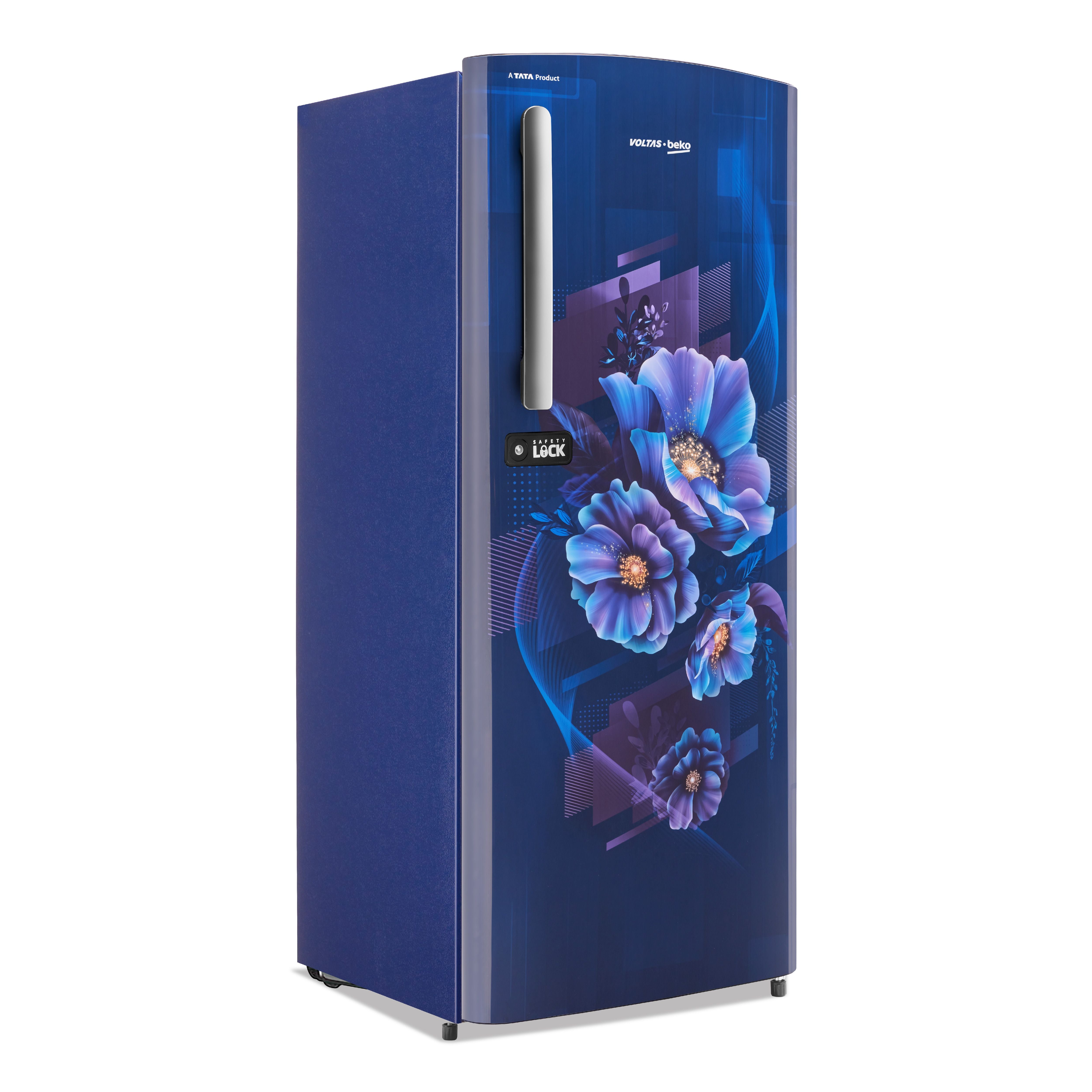 Voltas Beko VOLTBEK - RDC220V / 5W0BBE0M000UGD 185L 5 Star Single Door Refrigerator Bonita Blue,  | Direct Cool | Fresh Box Technology | Energy Efficient mahajan electronics