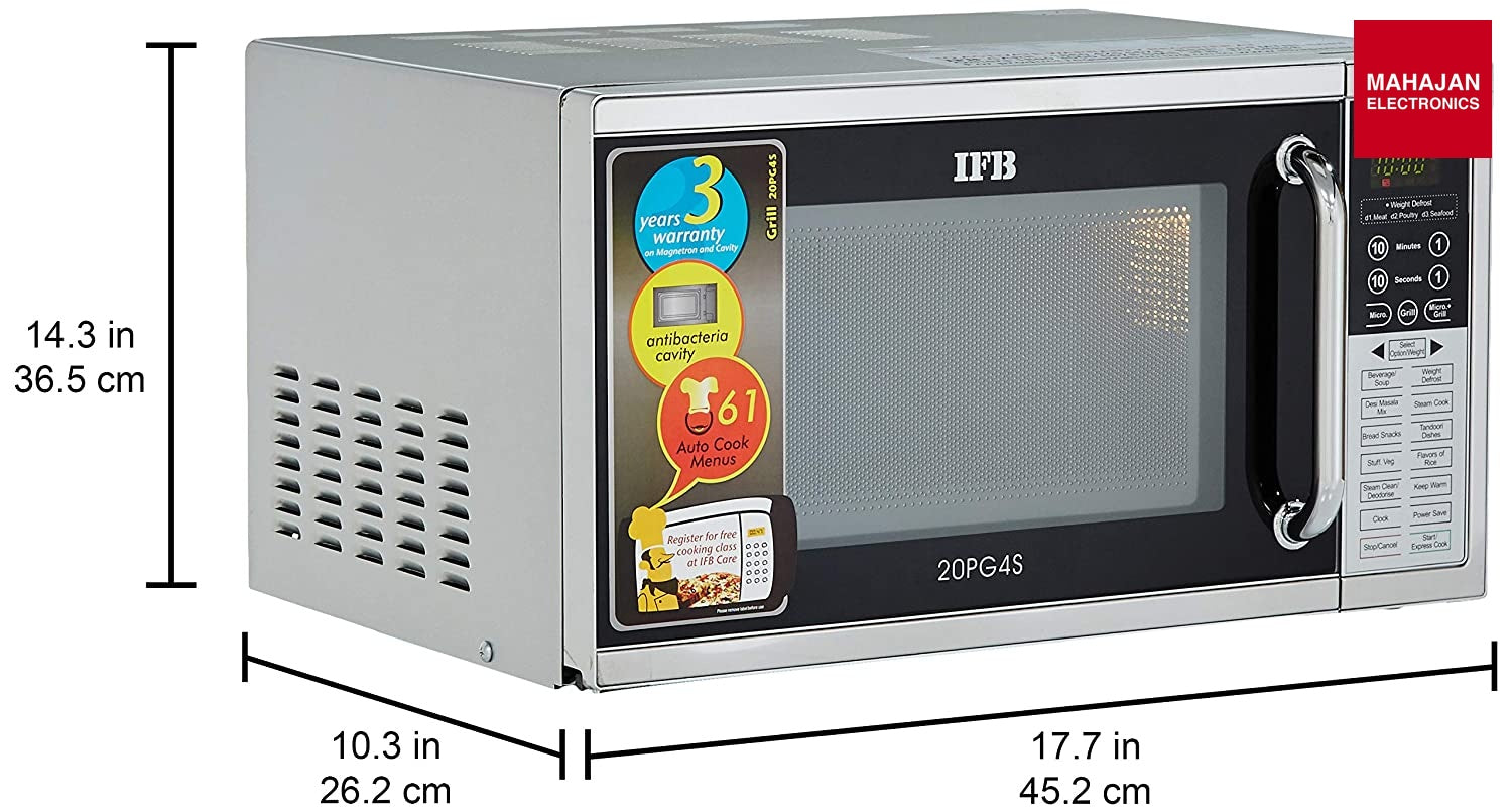 IFB 20PG4S secondary product image 2 with Mahajan Electronics logo