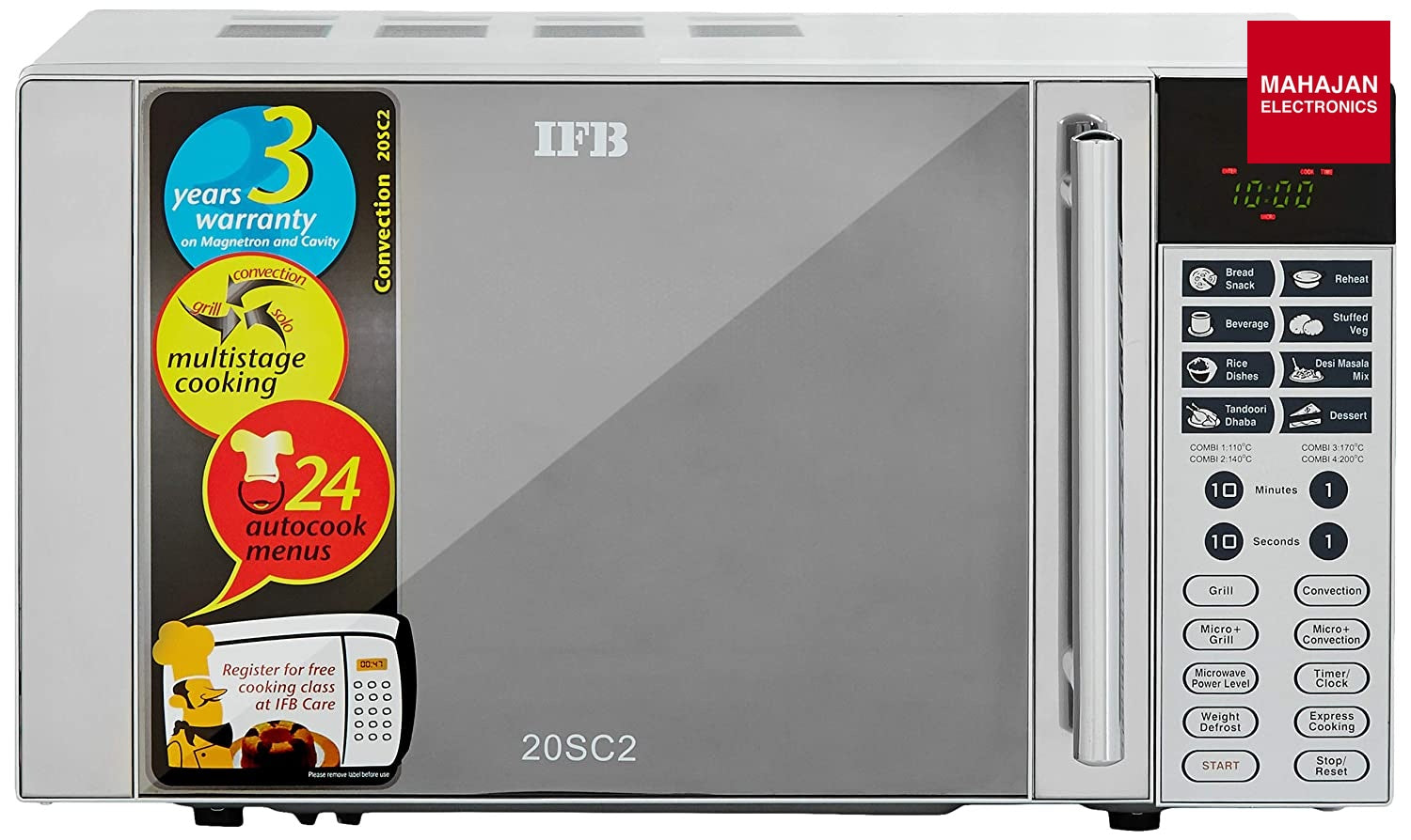 IFB 20SC2 secondary product image 1 with Mahajan Electronics logo