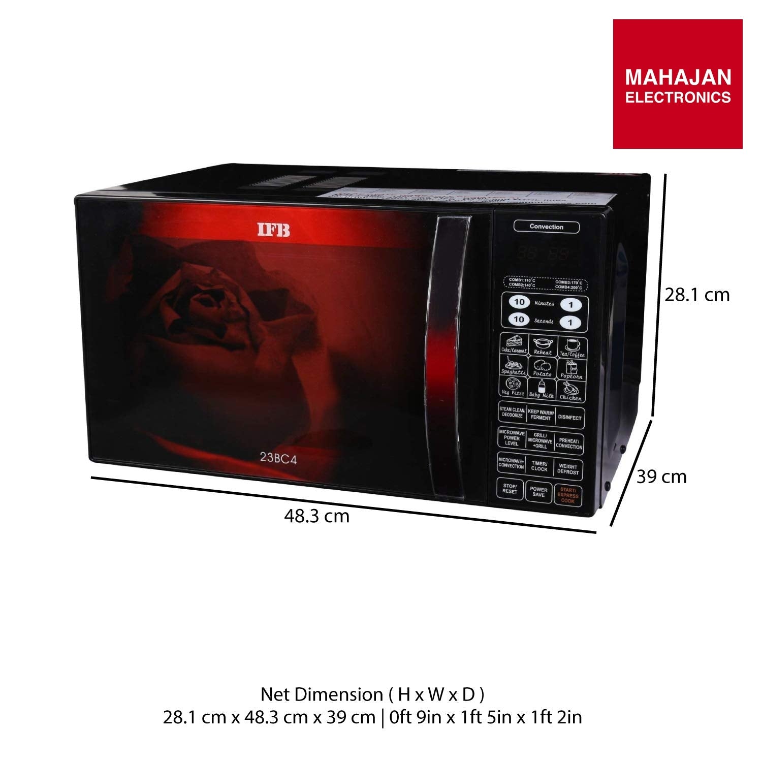 IFB 23BC4 secondary product image 2 with Mahajan Electronics logo
