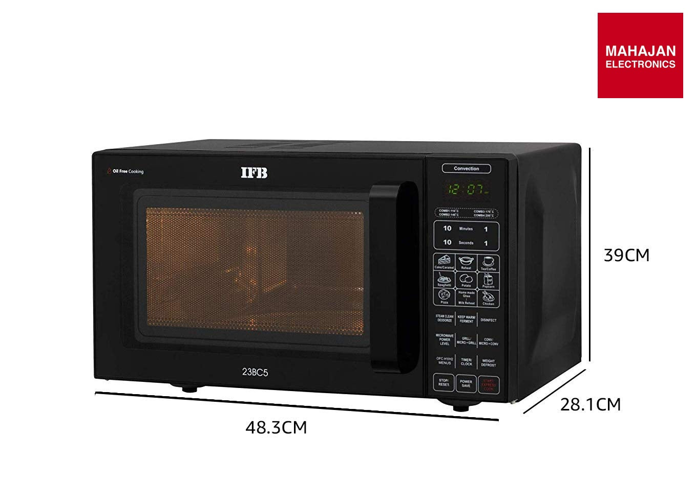 IFB 23BC5 secondary product image 2 with Mahajan Electronics logo