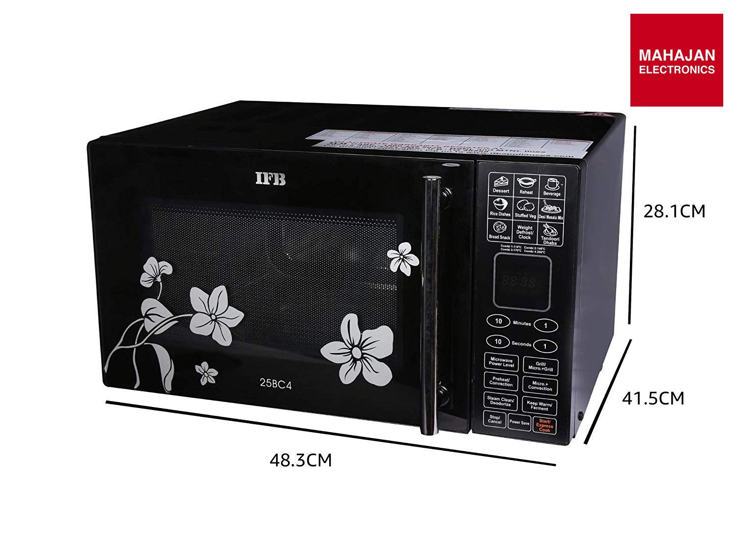 IFB 25BC4 secondary product image 2 with Mahajan Electronics logo