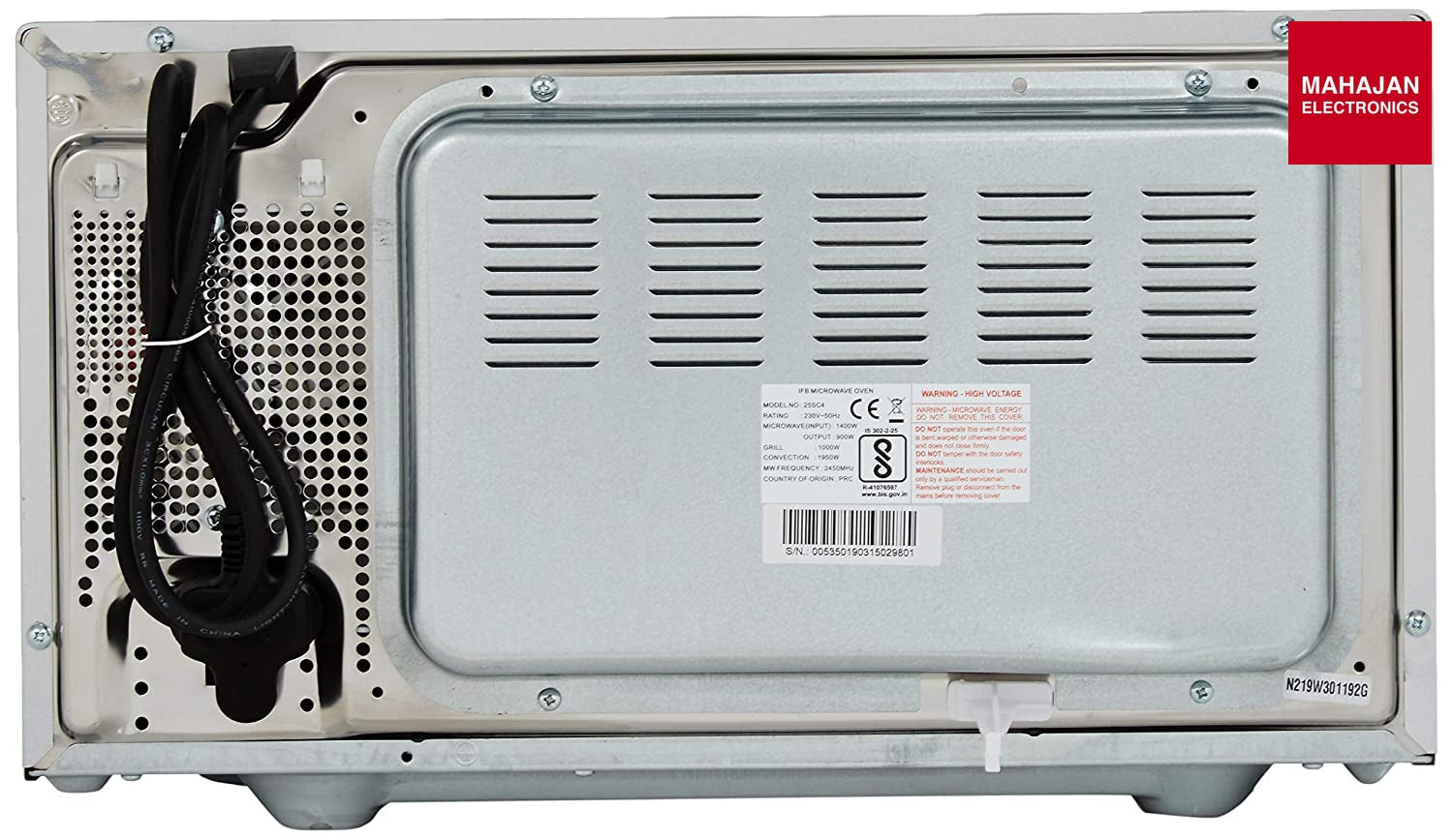 IFB 25SC4 secondary product image 6 with Mahajan Electronics logo