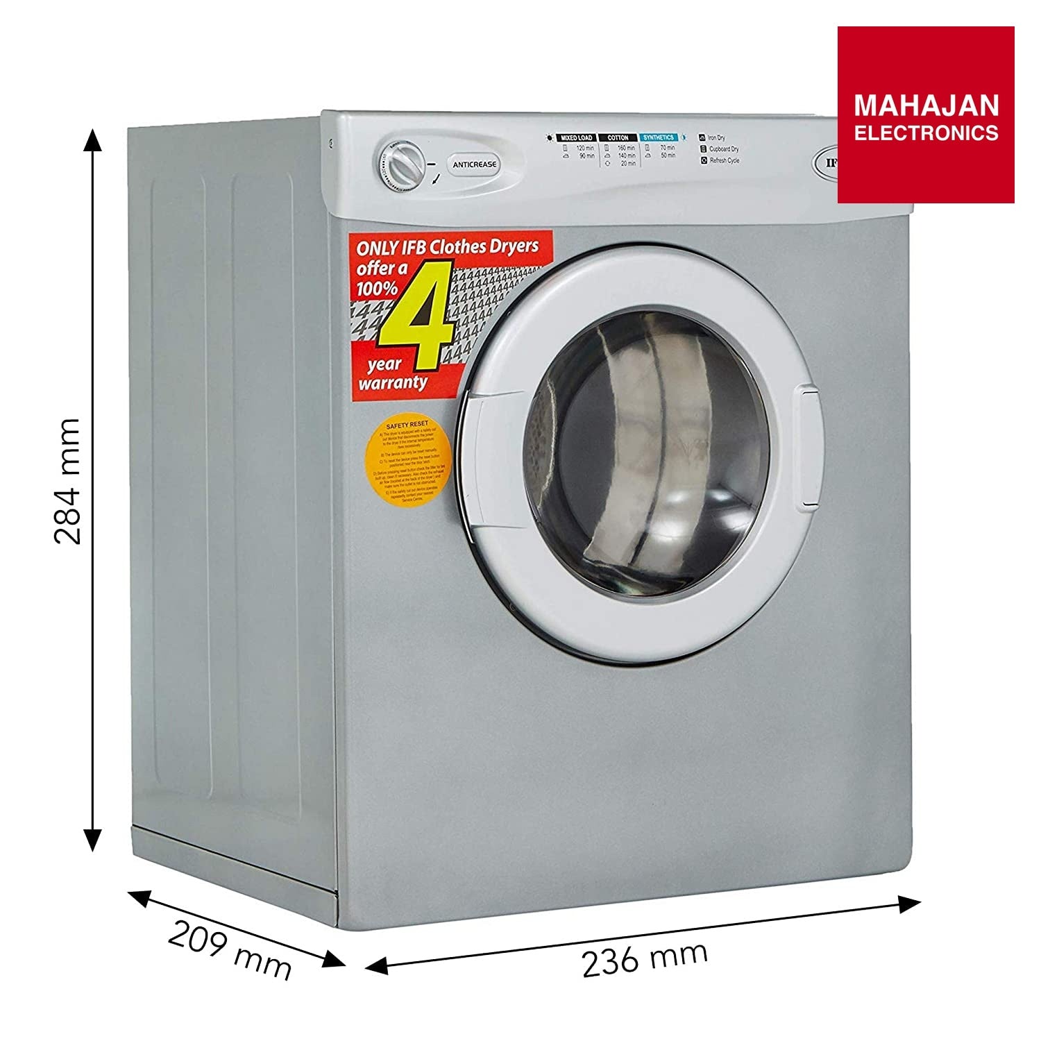 IFB Turbo Dry EX product image 2 - Mahajan Electronics