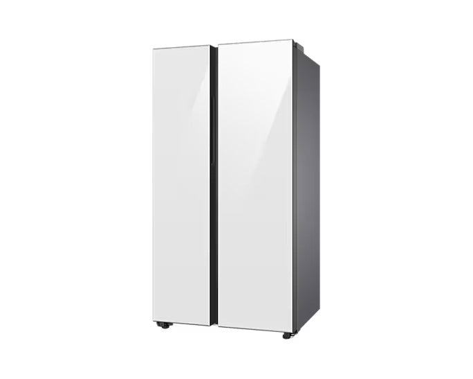 Samsung RS76CB81A312HL 653 L BESPOKE Convertible 5in1 Side by Side Refrigerator Clean White Mahajan Electronics Online