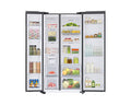 Samsung RS76CB81A312HL 653 L BESPOKE Convertible 5in1 Side by Side Refrigerator Clean White Mahajan Electronics Online