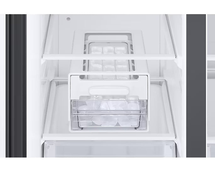 Samsung RS76CB81A312HL 653 L BESPOKE Convertible 5in1 Side by Side Refrigerator Clean White Mahajan Electronics Online