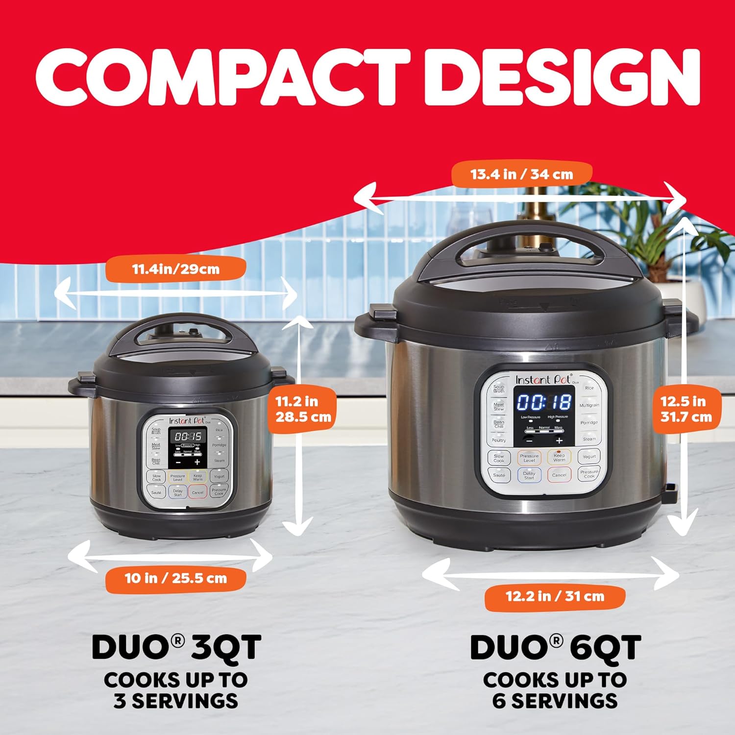Instant Pot Duo 321 3QT secondary image 7 - Mahajan Electronics