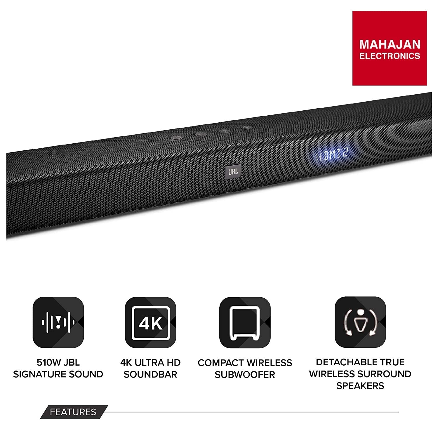 JBL BAR51 secondary product image 1 with Mahajan Electronics logo