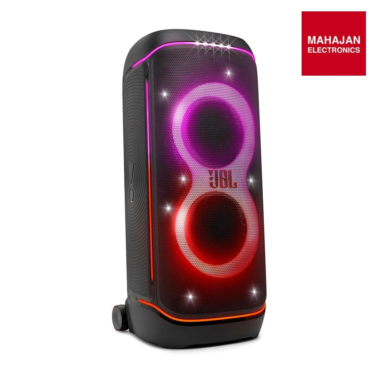 JBL PartyBox 720 - Loudest Battery-Powered Party Speaker with Superior Pro Sound and a Futuristic lightshow, – Mahajan Electronics Online.