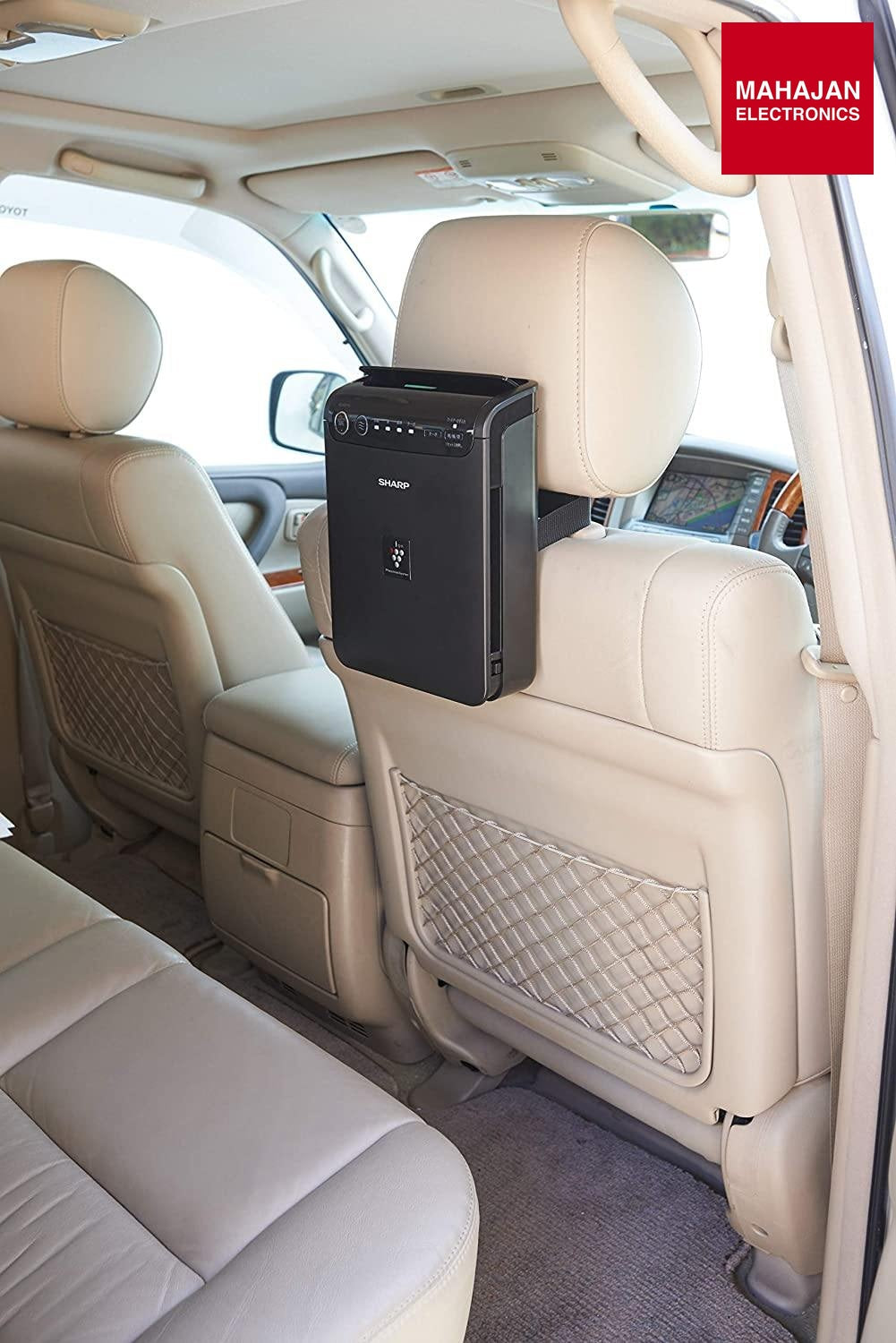 SHARP FP-JC2M-B Car Air Purifier Dual technology of HEPA & Carbon filters Sharp