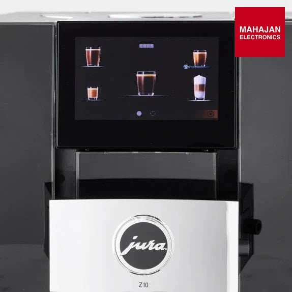 Jura Z10 touchscreen close-up – Mahajan Electronics Online